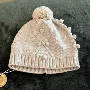 Cartwheels Knit Pom Pom Hat